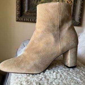 Reiss beige suede boots.sz39-8 US.